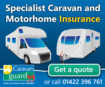 Click this banner for a  insurance quote from Caravan Guard in association with Blazers Caravans Ltd
