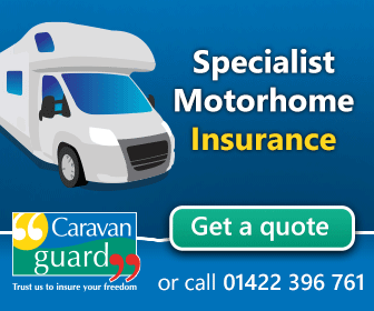 Click this banner for a motorhome insurance quote from Caravan Guard in association with The Motorhome Man