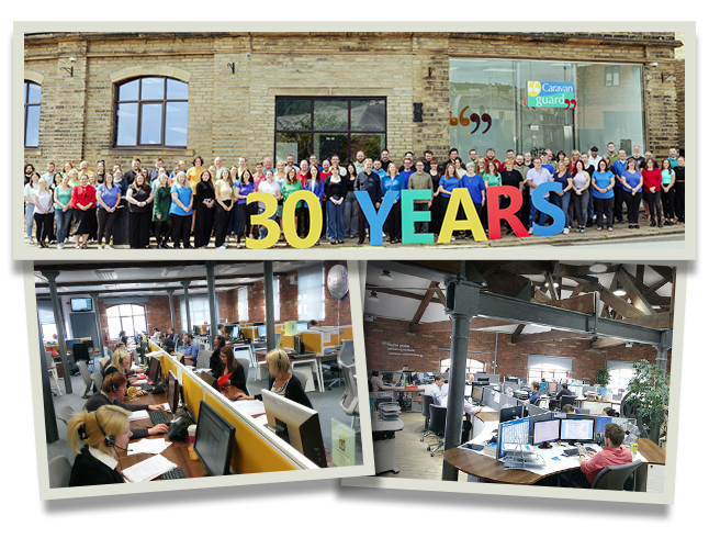The Caravan Guard offices in Halifax, West Yorkshire