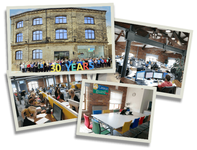 The Caravan Guard offices in Halifax, West Yorkshire