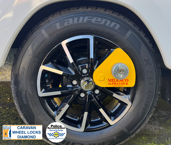 Milenco Alpha Wheel Lock