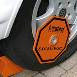 Purpleline Full Stop Excalibur Axle Wheel lock