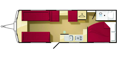 Elddis Avante 626 floorplan