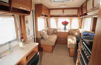 Interior of the Hymer Nova SL 540