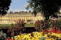 The Royal Crescent in Bath