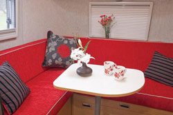 Airstream Bambi 422 Dining Area