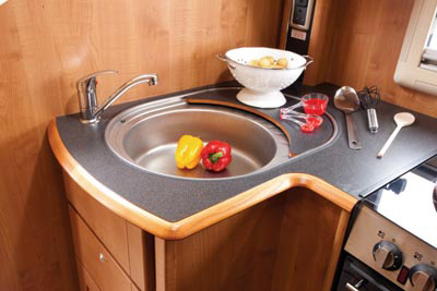 Large circular sink