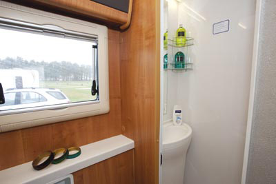 Auto-Trail Excel washroom