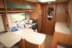 Autocruise Gleneagle kitchen