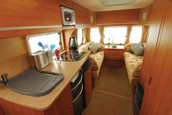 Living area in the Bailey Pageant Bretagne
