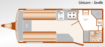 Bailey Unicorn Seville floorplan