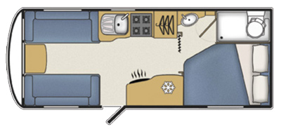 Coachman Pastiche 535 floorplan