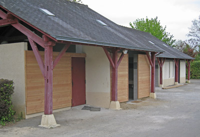 Toilet block