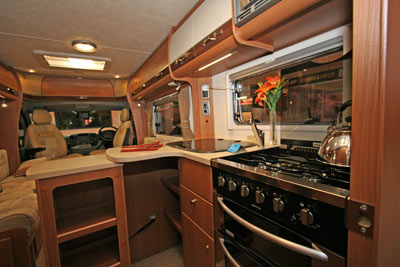 Motorhome Kitchens Winner - Autocruise Starburst