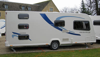 Bailey Pegasus II Ancona exterior