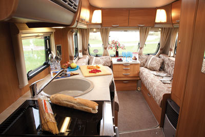 Swift Charisma 565 interior