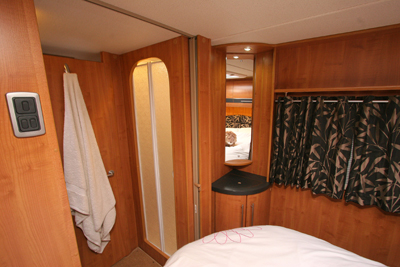 Auto-Trail Comanche dresser/ensuite