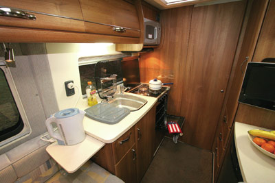 Autosleepers Kemerton Kitchen