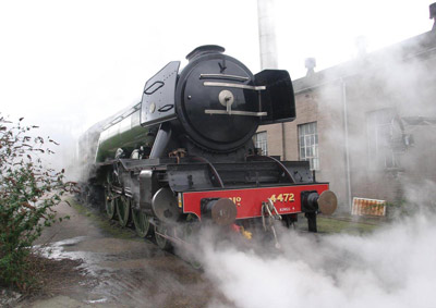 Steam Train at the National Railway Museum