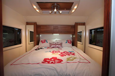 Double fixed bed in the INOS