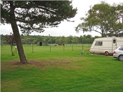 Many pitches overlook fields