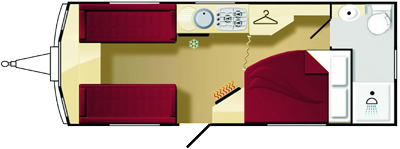 Elddis Xplore 540 floorplan