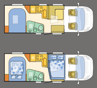 Adria Matrix Supreme Floorplan