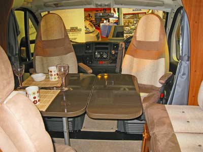 Adria Matrix interior