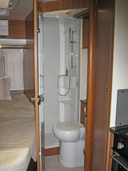 Bijou shower room