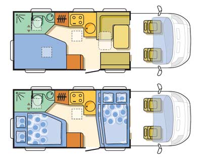 Adria matrix floorplan