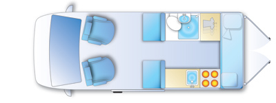 motorhome floor plan