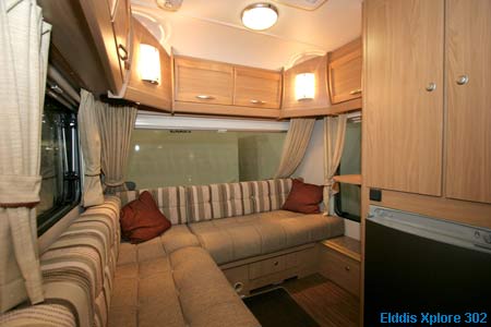 Elddis Xplore living area