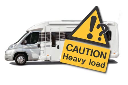 motorhome heavy load image