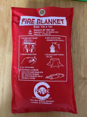 fire blanket for caravan