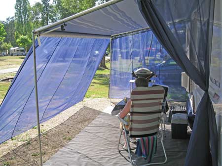 wind blocker from inside