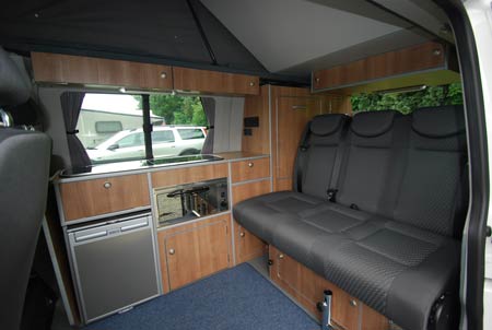 Reimo rear seating area