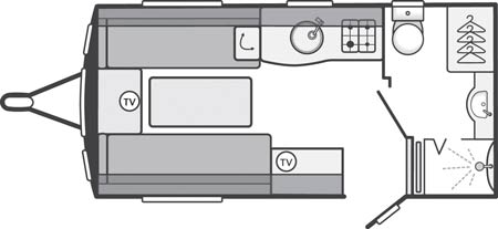 Swift Challenger 480 SE Floor-plan