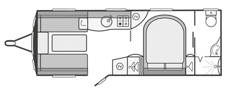 Swift challenger SE 580 floorplan