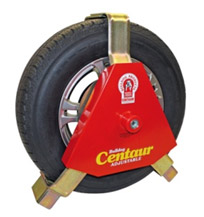 bulldog red wheel clamp