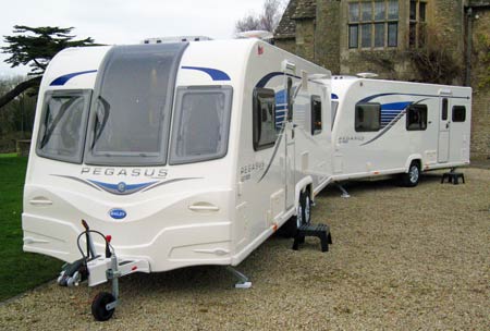 Bailey Pegasus GT65 range exterior