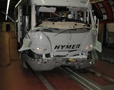 Loss of control can lead to major motorhome damage