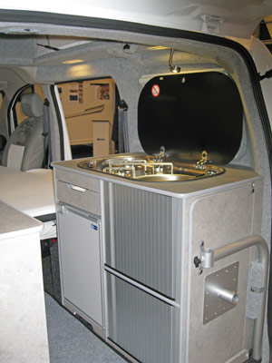 Lunar Vacanza Camper Car Kitchen Sink