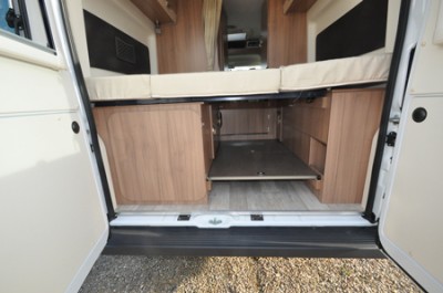 Pilote F600DGA Motorhome Under Bed Storage