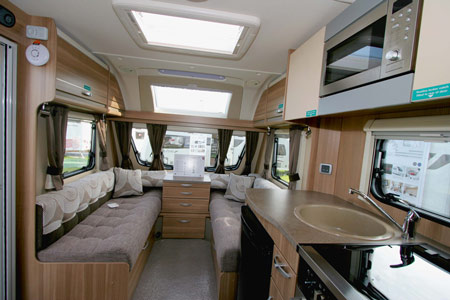 Sterling Eccles Sport 584 Caravan Lounge