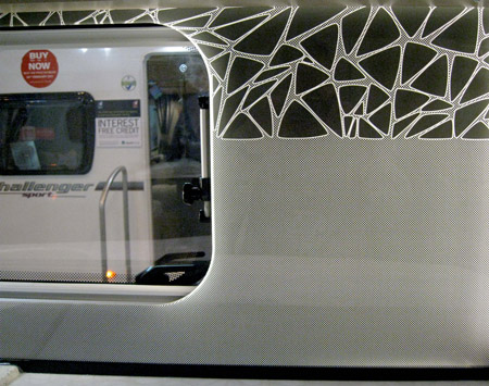 Swift Colour Concept Caravan Illuminated Splash Back