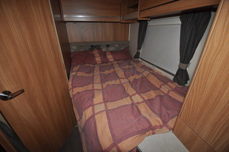 Swift Escape 662 Motorhome Bedroom