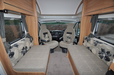 Swift Escape 662 Motorhome Lounge