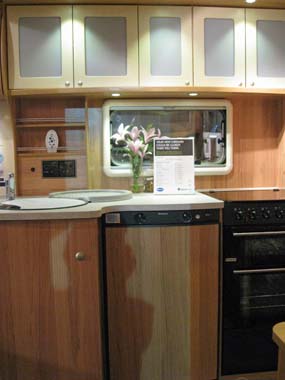 Bailey Pegasus GT65 Rimini Kitchen