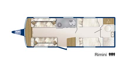 Bailey Pegasus GT65 Rimini Floor Plan