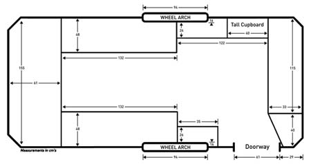 Dub-Box standard floorplan 